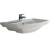 KRACK Washington Wall-Hung Basin and Ivory Wall-Hung Basin